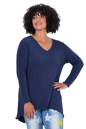 Angel of Style Damen große Größen Übergrößen Plus Size Strickshirt, A-Linie, Langarm dunkelblau 46 844745750-46 von Angel of Style