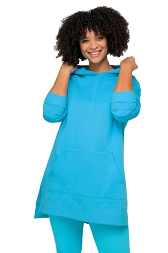 Angel of Style Damen große Größen Übergrößen Plus Size Sweatshirt, Rücken-Statement, Rundhals, Langarm blau 50 201784729-50 von Angel of Style