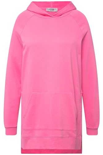 Angel of Style Damen große Größen Übergrößen Plus Size Sweatshirt, Rücken-Statement, Rundhals, Langarm hibiskuspink 56 201784510-56 von Angel of Style