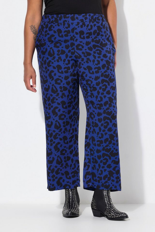 Angel of Style Funktionshose Hose weit und gerade Animal-Print Elastikbund Angel of Style Funktionshose Hose weit und gerade Animal-Print Elastikbund von Angel of Style