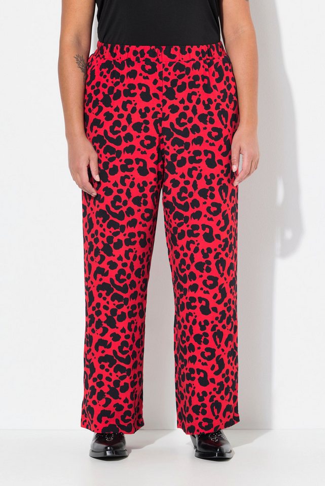 Angel of Style Funktionshose Hose weit und gerade Animal-Print Elastikbund von Angel of Style