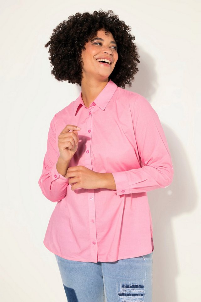 Angel of Style Longbluse Bluse oversized Rücken Statement-Druck von Angel of Style