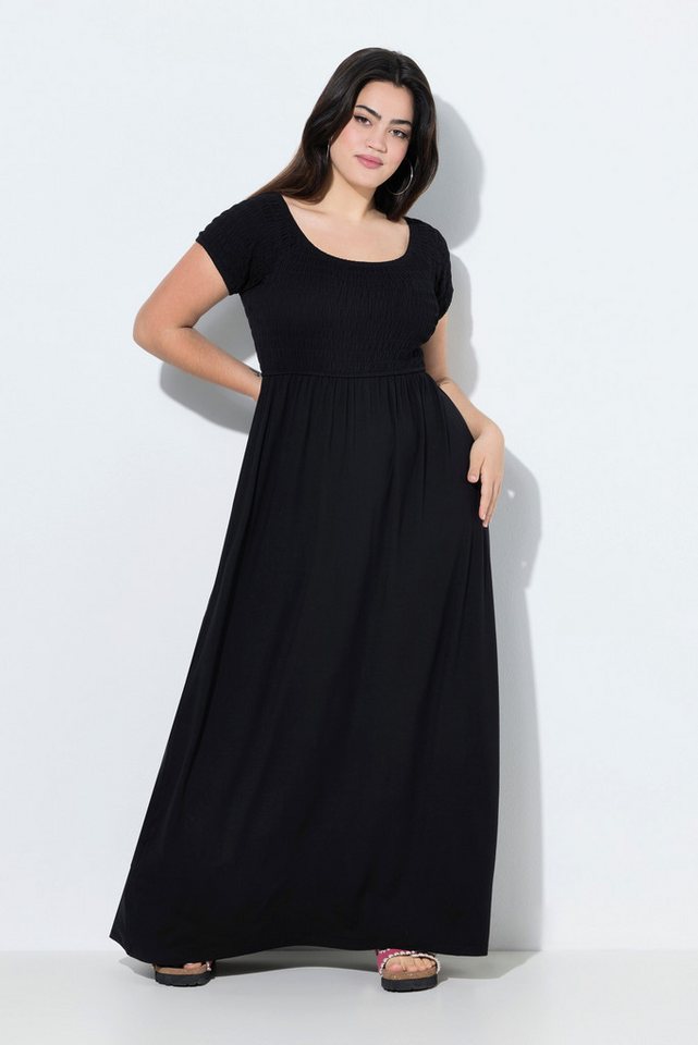 Angel of Style Maxikleid Maxikleid A-Linie Jersey gesmokte Büste von Angel of Style