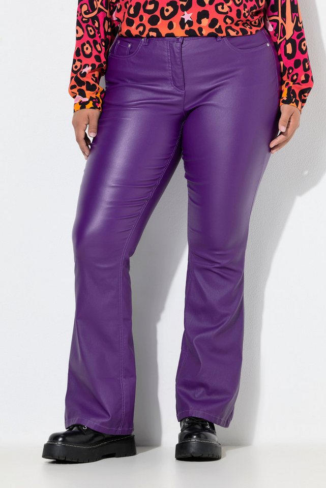 Angel of Style Regular-fit-Jeans Bootcut-Jeans Schlag Coating 5-Pocket von Angel of Style