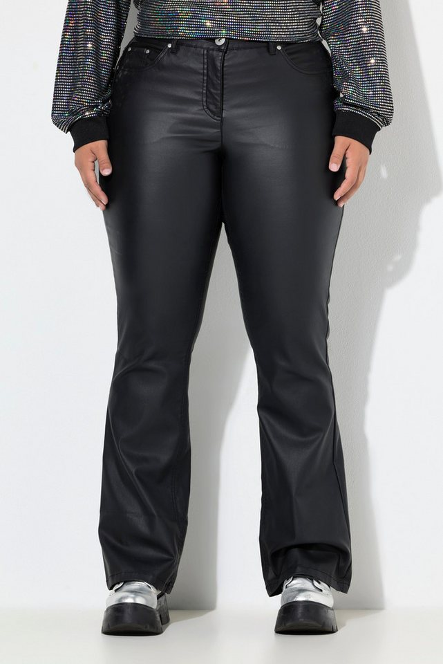 Angel of Style Regular-fit-Jeans Bootcut-Jeans Schlag Coating 5-Pocket von Angel of Style