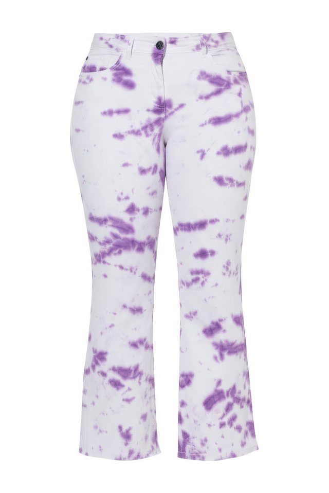 Angel of Style Regular-fit-Jeans Jeans Claire Batikmuster 5-Pocket von Angel of Style