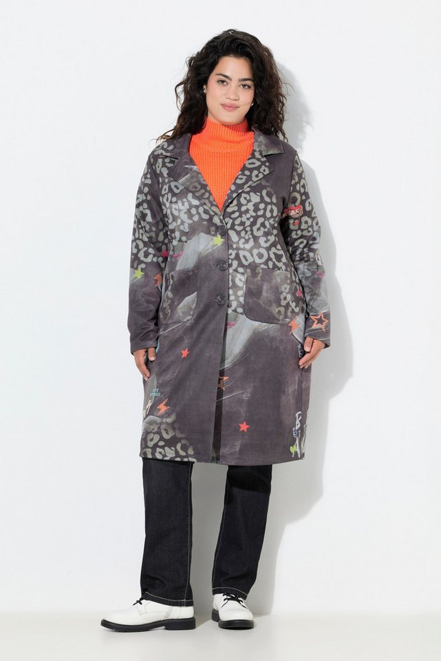 Angel of Style Sommerjacke Longblazer bequeme Passform Patchdruck Angel of Style Sommerjacke Longblazer bequeme Passform Patchdruck von Angel of Style