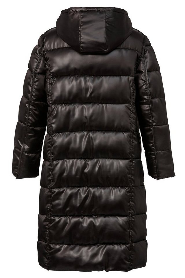 Angel of Style Steppjacke Wende-Steppmantel Straight Fit Leo/uni Kapuze von Angel of Style