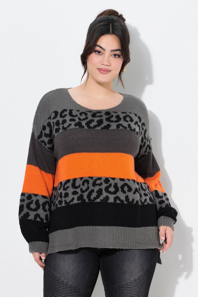 Angel of Style Strickpullover Pullover oversized Blockstreifen Langarm von Angel of Style