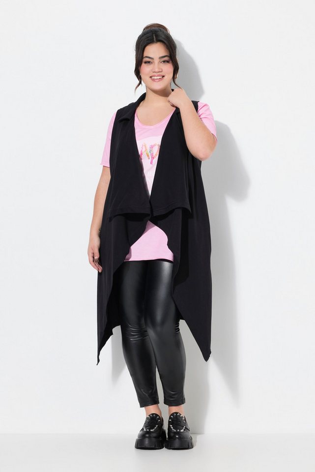 Angel of Style Sweatjacke Sweat-Weste offene Form Totenkopf auf dem Rücken von Angel of Style