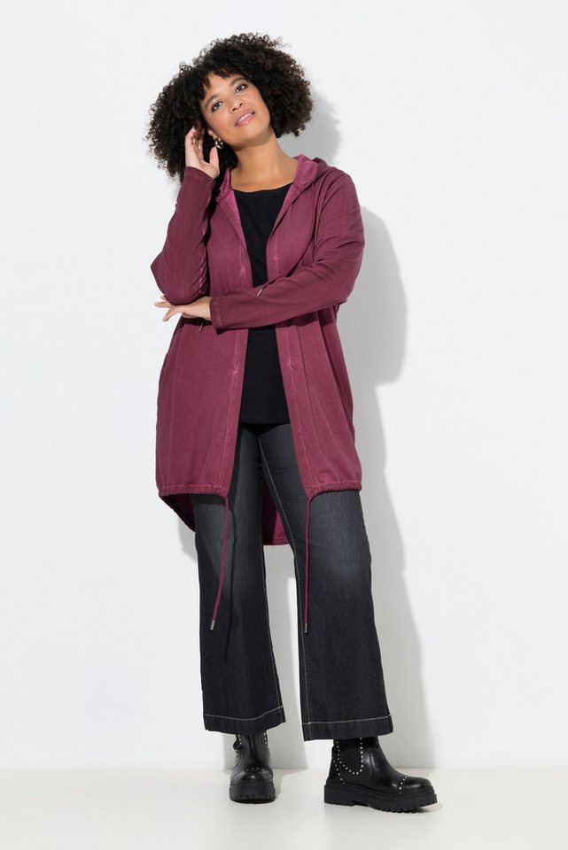 Angel of Style Sweatjacke Sweatjacke offene Form Kapuze von Angel of Style