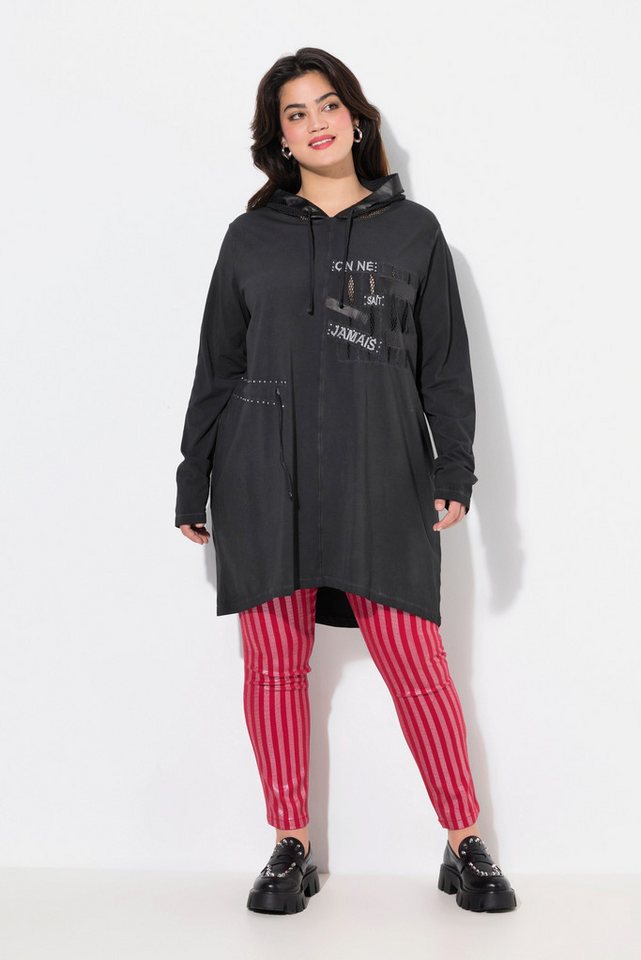 Angel of Style Sweatshirt Long-Sweatshirt oversized Netz-Kapuze Angel of Style Sweatshirt Long-Sweatshirt oversized Netz-Kapuze von Angel of Style