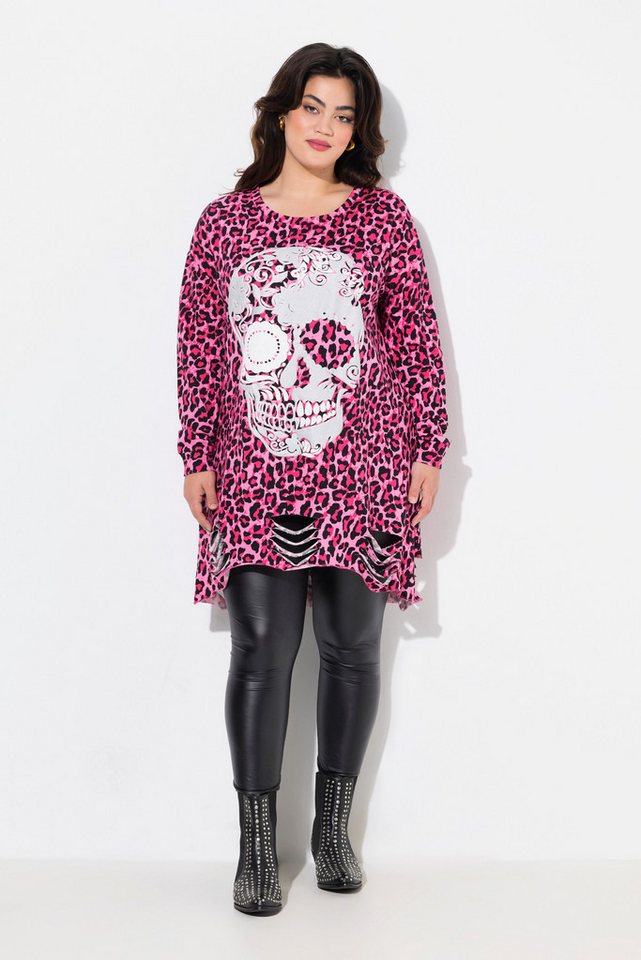 Angel of Style Sweatshirt Sweatshirt Loose Fit Color-Leo Totenkopf von Angel of Style