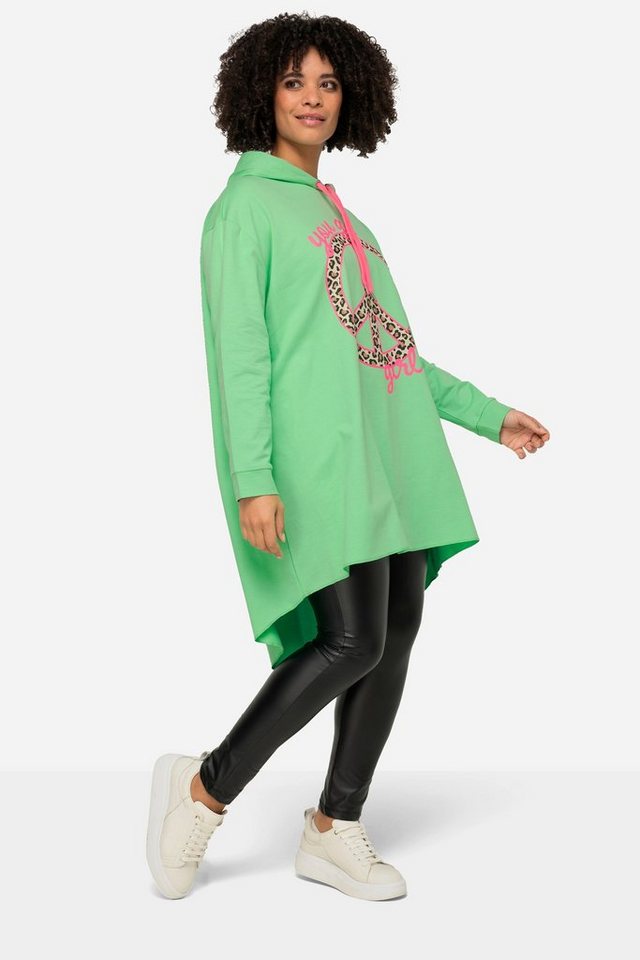 Angel of Style Sweatshirt Sweatshirt PEACE Zeichen Rundhals Langarm von Angel of Style