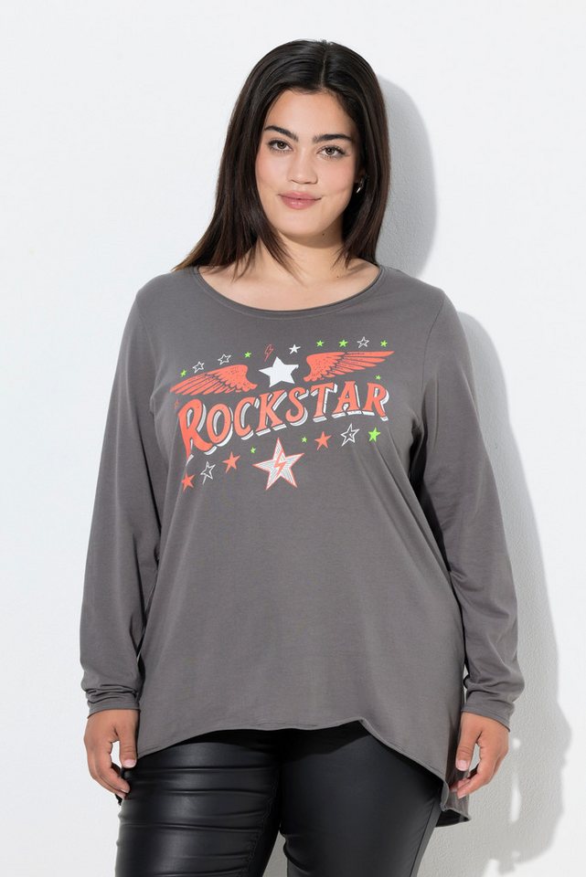 Angel of Style T-Shirt T-Shirt A-Linie Rockstar Langarm von Angel of Style