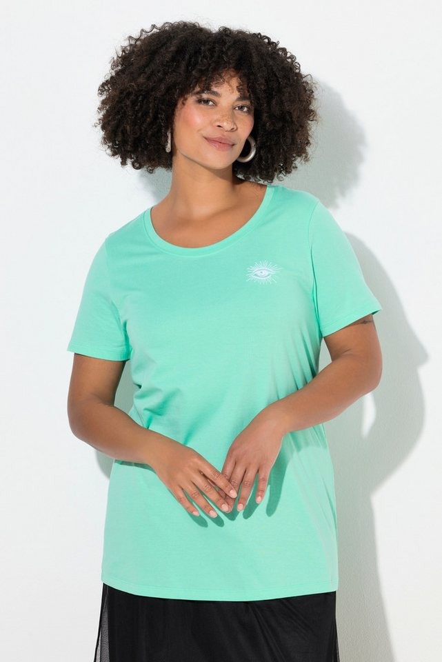 Angel of Style T-Shirt T-Shirt bequeme Passform Rücken-Schriftzug von Angel of Style