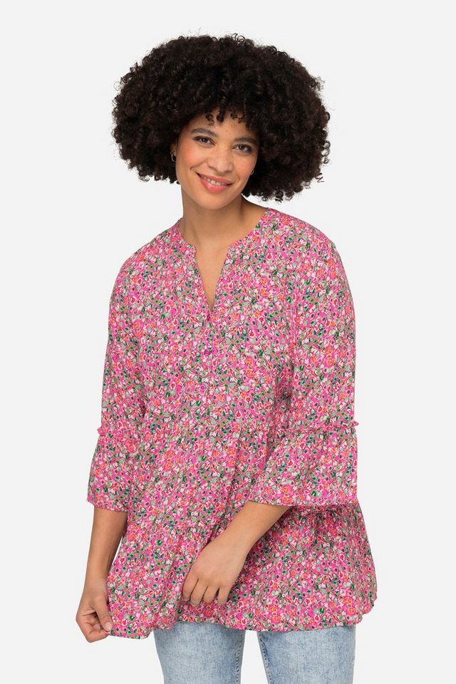 Angel of Style Tunika Tunikabluse Alloverdruck Tunika-Ausschnitt von Angel of Style