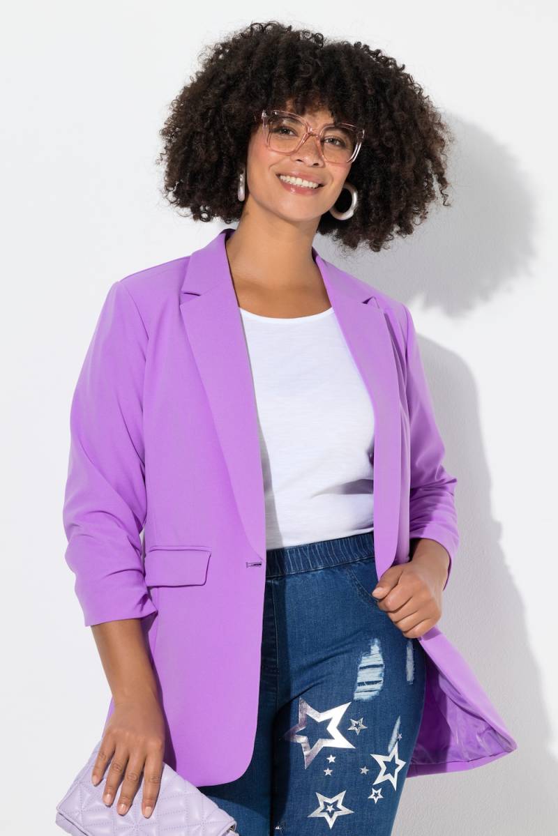Große Größen Blazer, Damen, lila, Größe: 58, Polyester, Angel of Style von Angel of Style