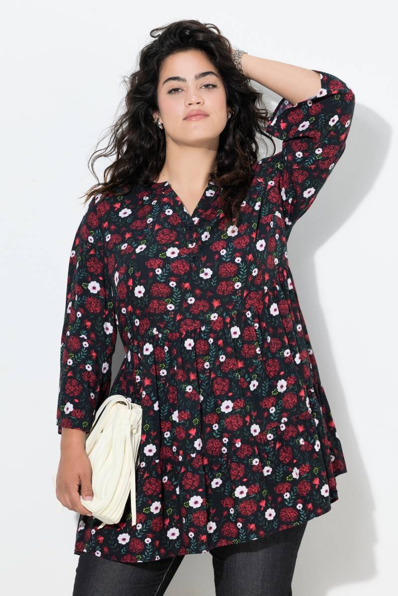 Große Größen Bluse, Damen, schwarz, Größe: 48, Viskose, Angel of Style von Angel of Style