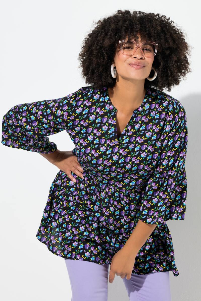 Große Größen Bluse, Damen, schwarz, Größe: 56, Viskose, Angel of Style von Angel of Style