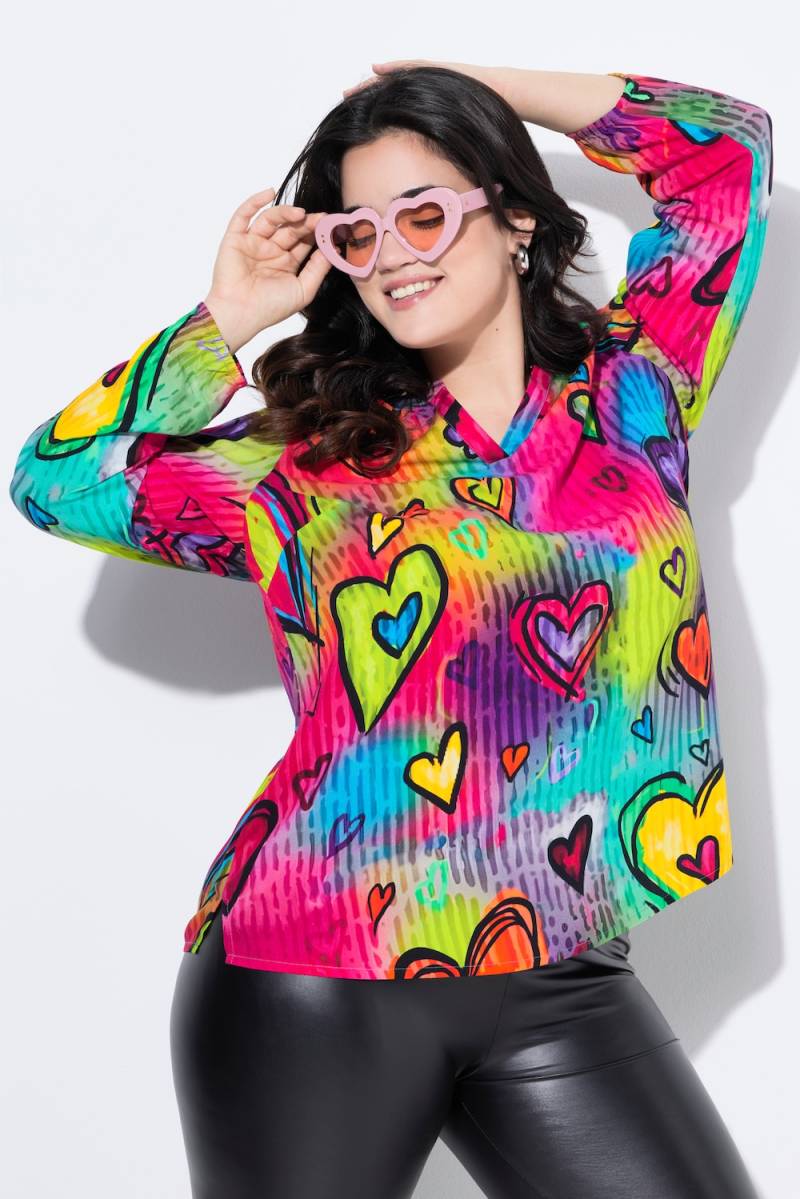 Große Größen Bluse, Damen, weiß, Größe: 44, Viskose, Angel of Style von Angel of Style