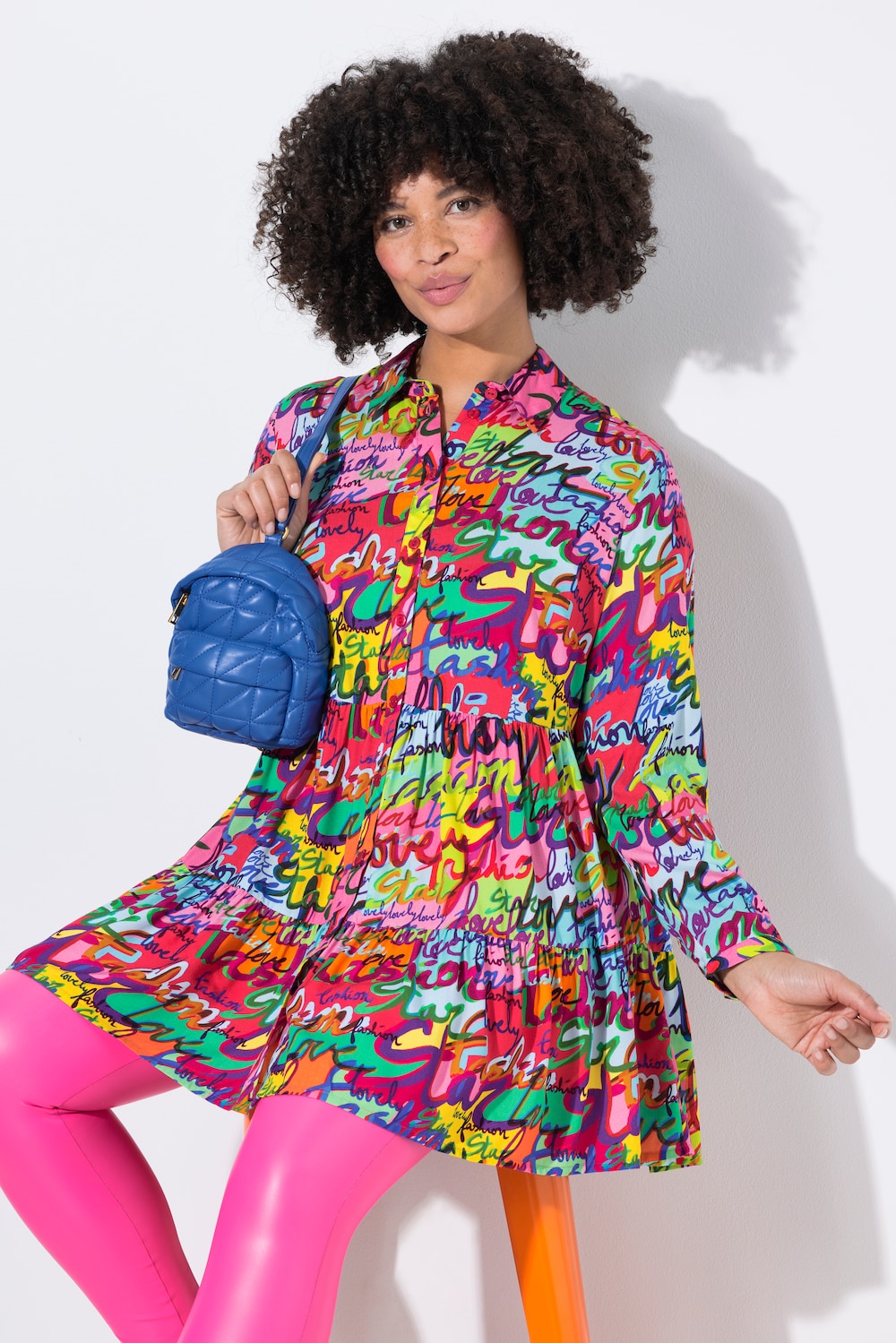 Große Größen Bluse, Damen, weiß, Größe: 46, Viskose, Angel of Style von Angel of Style