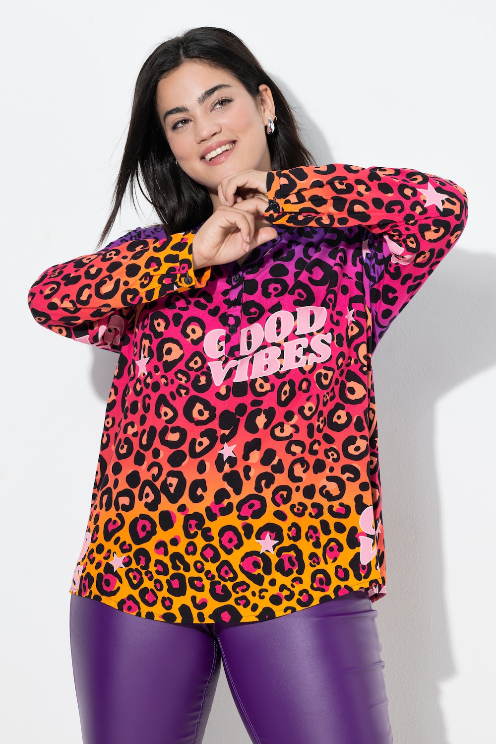 Große Größen Bluse, Damen, weiß, Größe: 52, Viskose, Angel of Style von Angel of Style