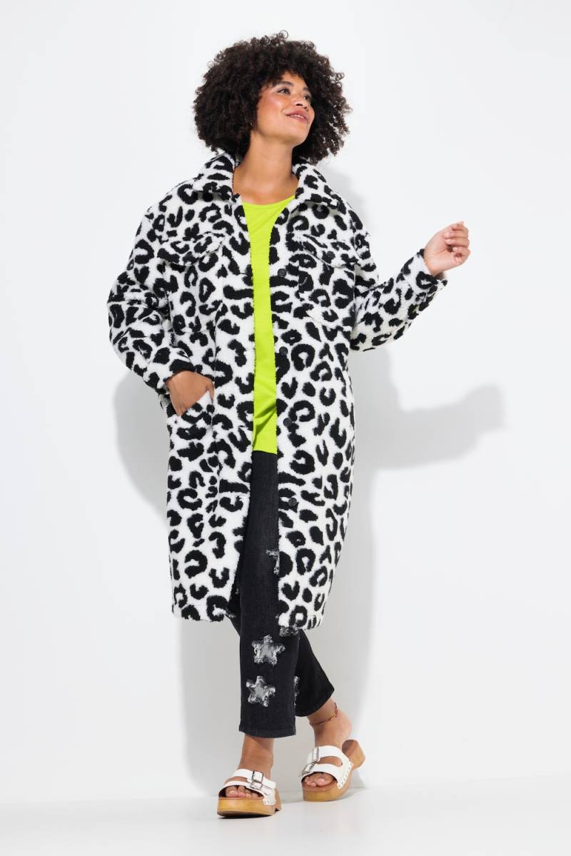 Große Größen Hemdjacke, Damen, weiß, Größe: 44, Polyester, Angel of Style von Angel of Style