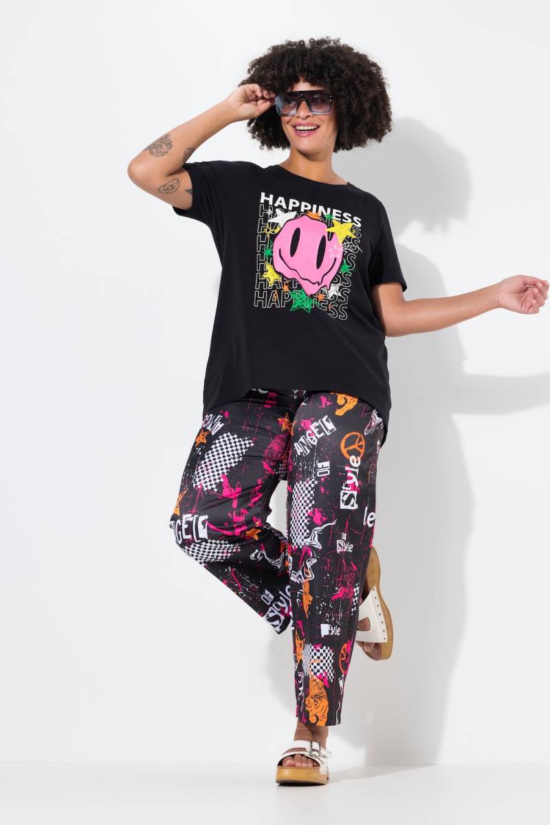 Große Größen Hose, Damen, rosa, Größe: 50, Polyester, Angel of Style von Angel of Style