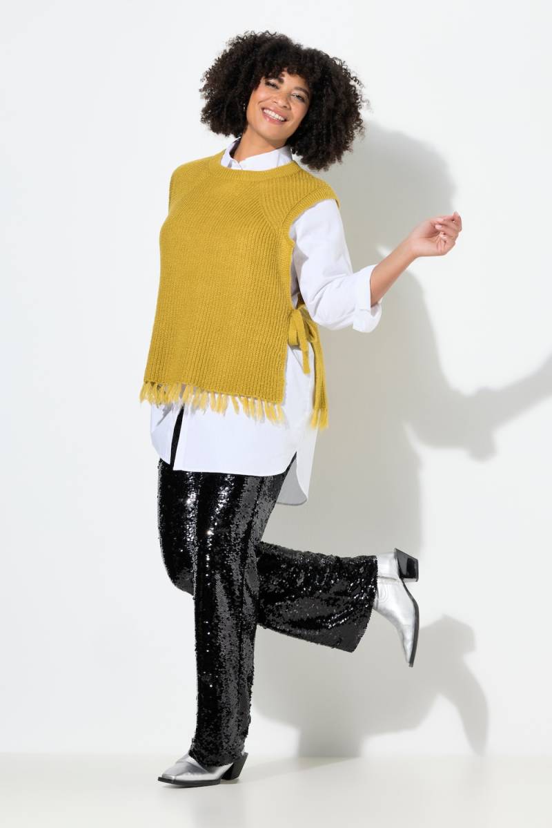 Große Größen Hose, Damen, schwarz, Größe: 50, Polyester, Angel of Style von Angel of Style