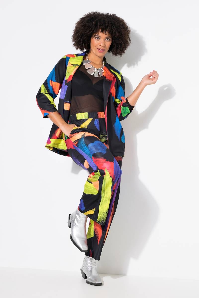 Große Größen Hose, Damen, schwarz, Größe: 54, Polyester, Angel of Style von Angel of Style