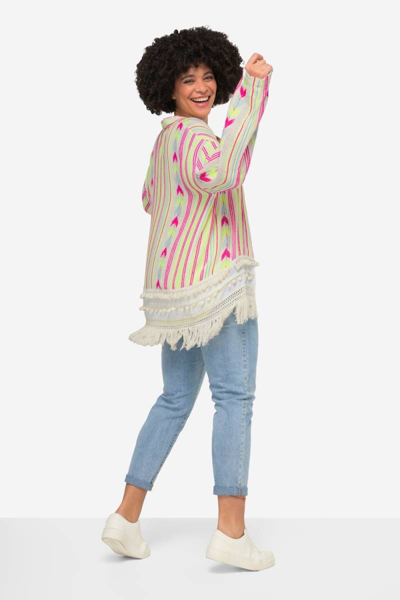 Große Größen Jacke, Damen, beige, Größe: 52, Baumwolle, Angel of Style von Angel of Style