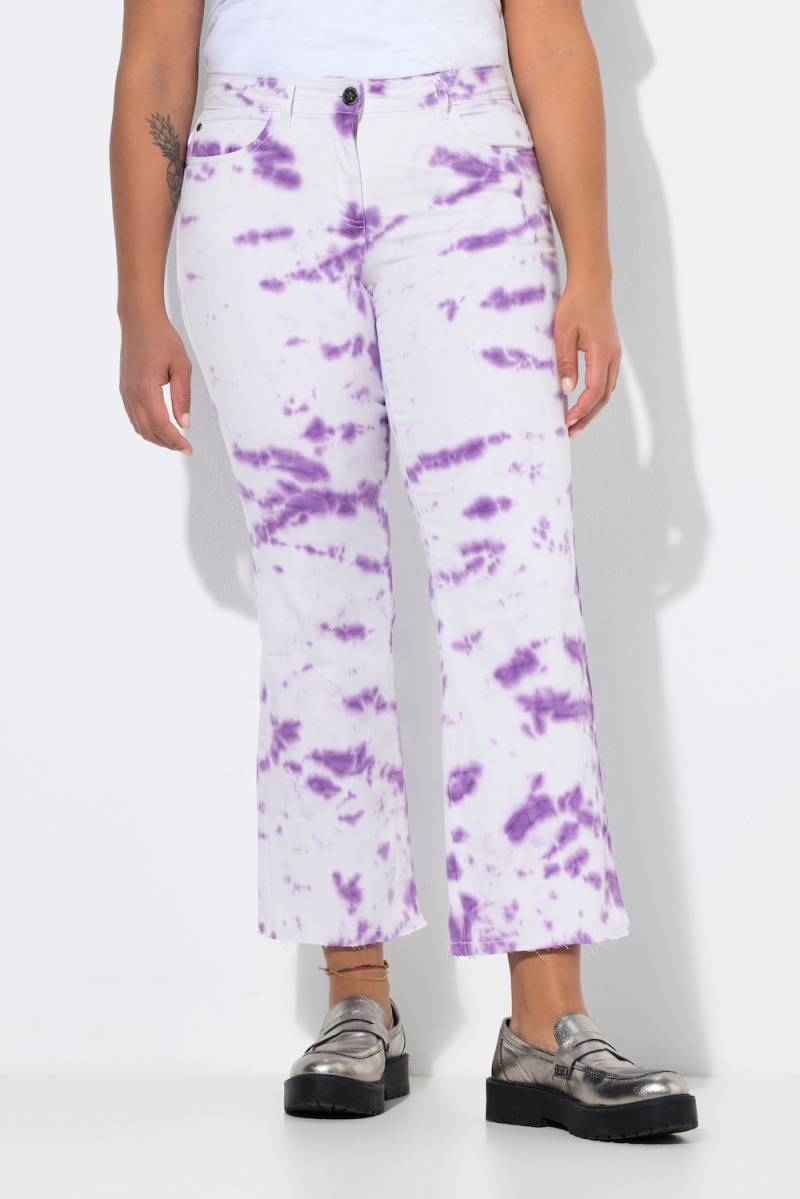 Große Größen Jeans Claire, Damen, lila, Größe: 50, Baumwolle, Angel of Style von Angel of Style