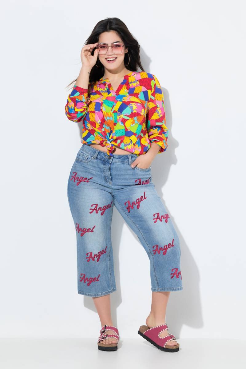 Große Größen Jeans Paula, Damen, blau, Größe: 58, Baumwolle, Angel of Style von Angel of Style