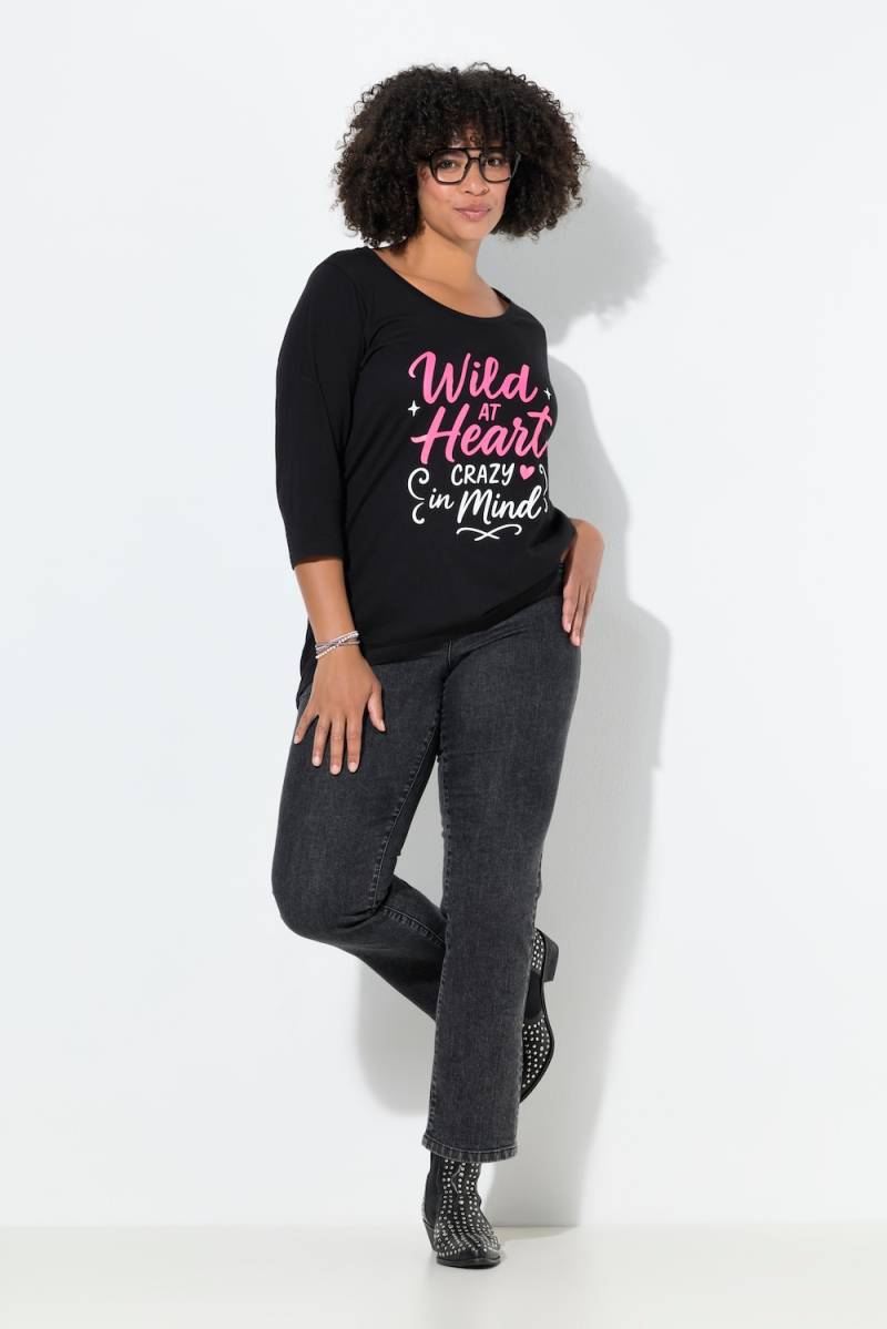 Große Größen Jeans Paula, Damen, schwarz, Größe: 50, Baumwolle, Angel of Style von Angel of Style