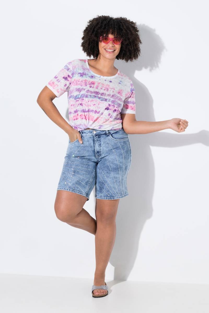 Große Größen Jeans-Shorts, Damen, blau, Größe: 58, Baumwolle, Angel of Style von Angel of Style