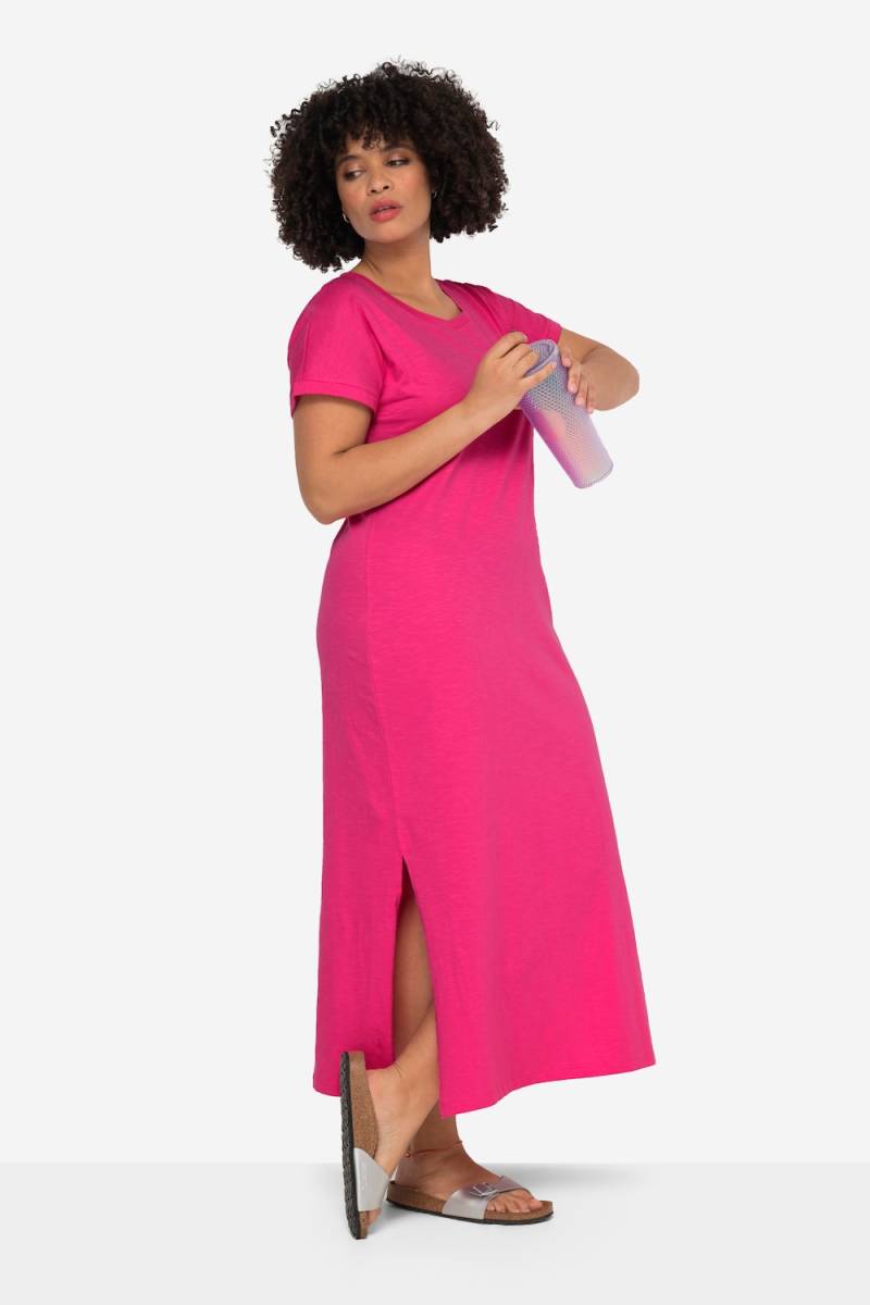 Große Größen Jersey-Maxikleid, Damen, rosa, Größe: 52, Baumwolle, Angel of Style von Angel of Style