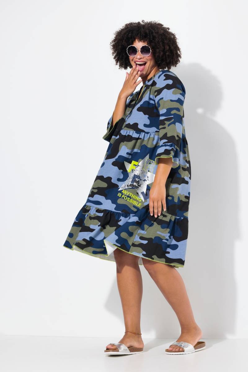 Große Größen Jerseykleid, Damen, grün, Größe: 46, Baumwolle, Angel of Style Große Größen Jerseykleid, Damen, grün, Größe: 46, Baumwolle, Angel of Style von Angel of Style