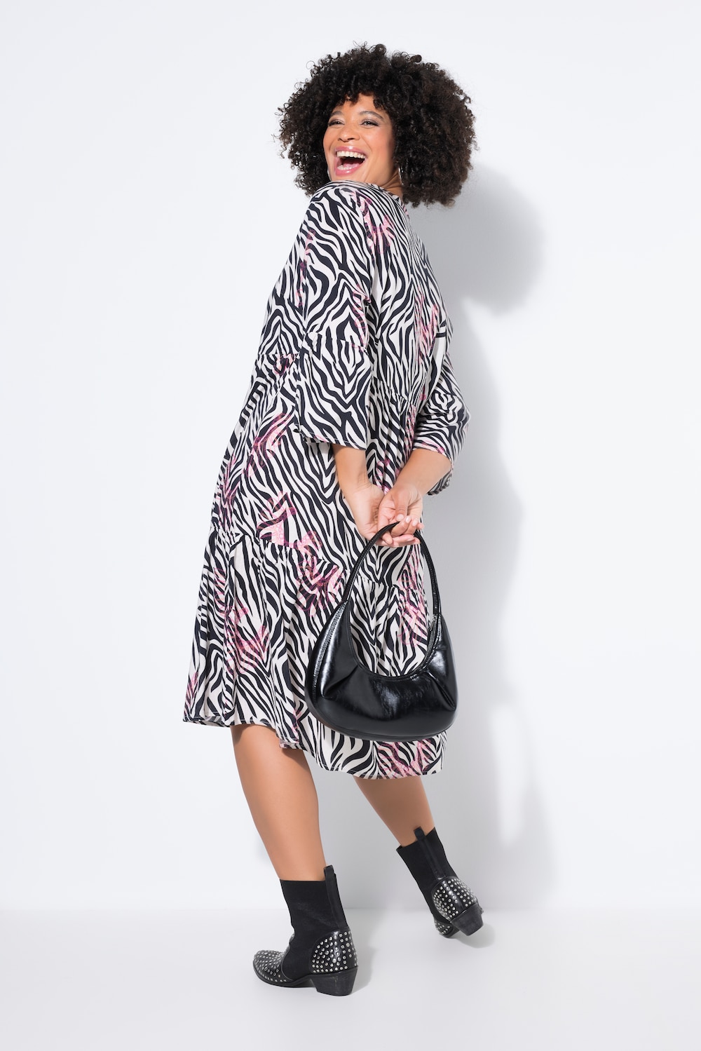 Große Größen Kleid, Damen, weiß, Größe: 58, Viskose, Angel of Style von Angel of Style