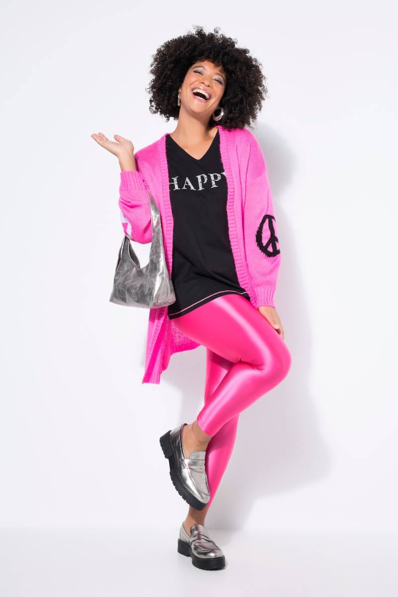 Große Größen Leggings, Damen, rosa, Größe: 44, Synthetische Fasern/Elasthan, Angel of Style von Angel of Style