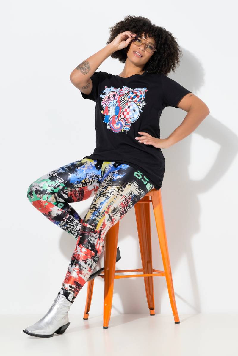 Große Größen Leggings, Damen, weiß, Größe: 42, Synthetische Fasern/Elasthan, Angel of Style von Angel of Style