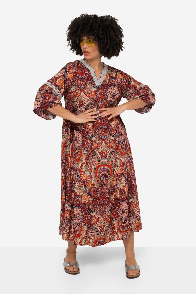 Große Größen Maxikleid, Damen, rosa, Größe: 42, Viskose, Angel of Style von Angel of Style