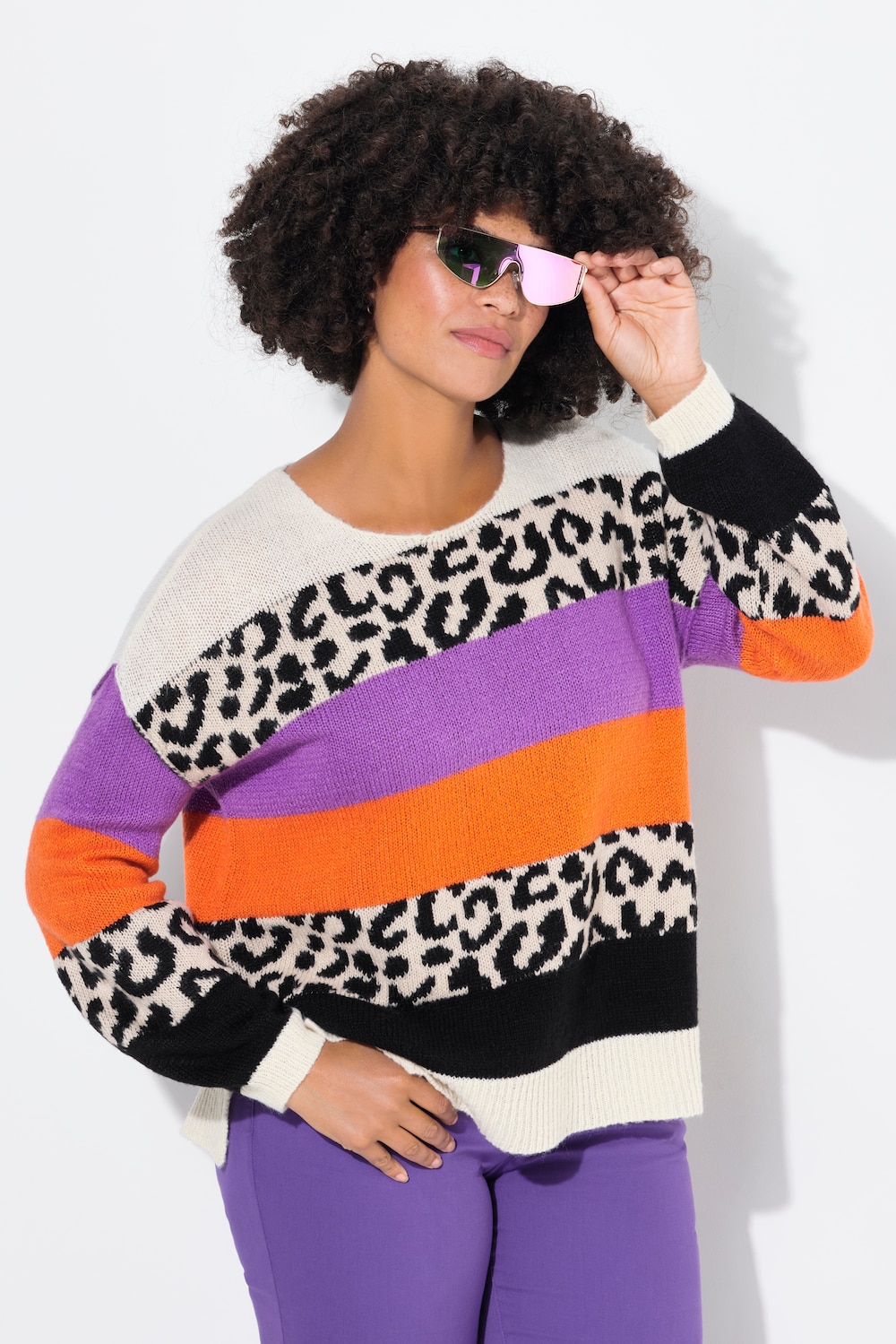 Große Größen Pullover, Damen, orange, Größe: 58/60, Synthetische Fasern, Angel of Style von Angel of Style