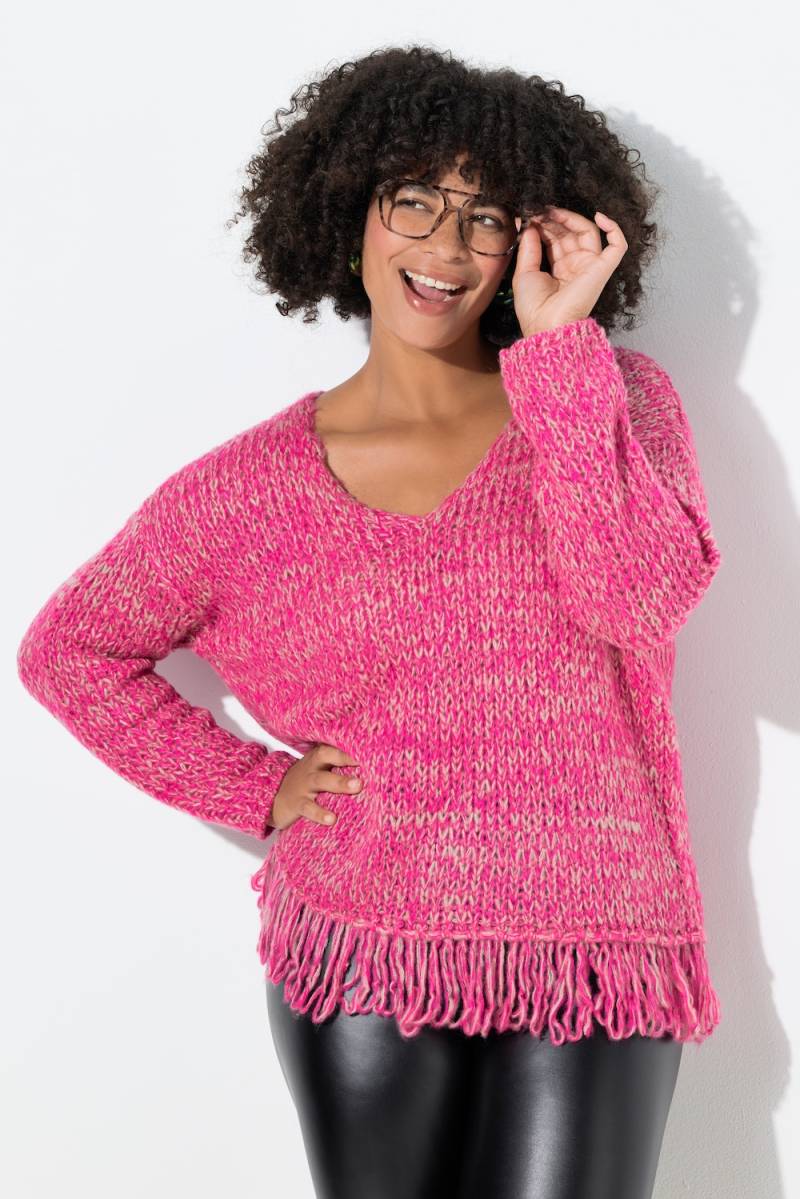 Große Größen Pullover, Damen, rosa, Größe: 54/56, Synthetische Fasern, Angel of Style von Angel of Style