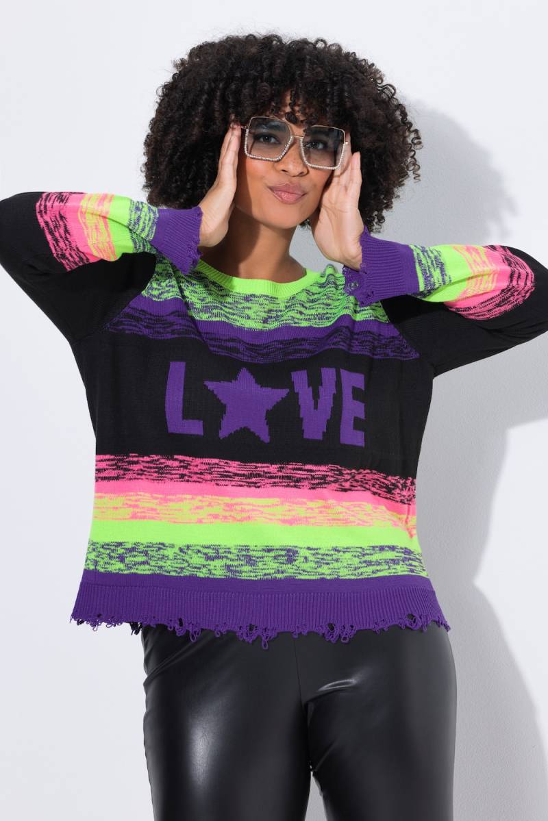 Große Größen Pullover, Damen, schwarz, Größe: 58/60, Polyester, Angel of Style von Angel of Style