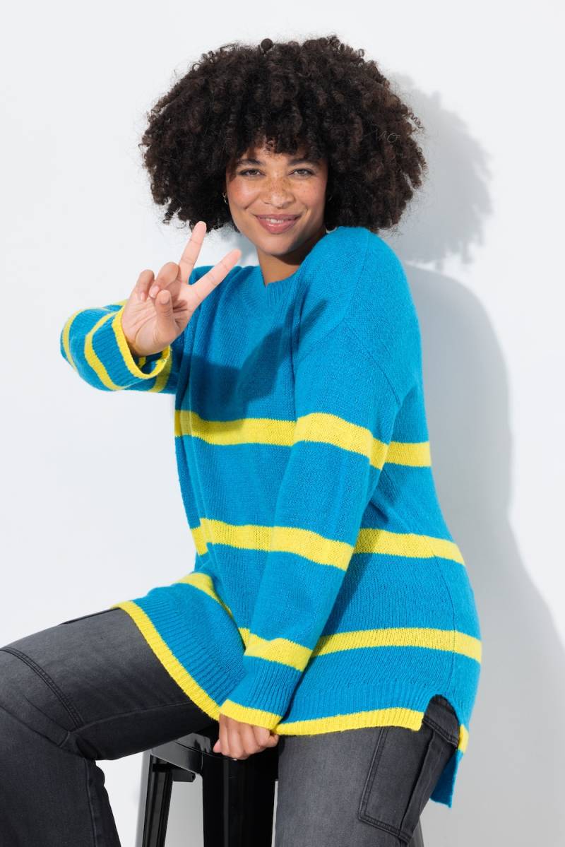 Große Größen Pullover, Damen, türkis, Größe: 54/56, Synthetische Fasern, Angel of Style von Angel of Style