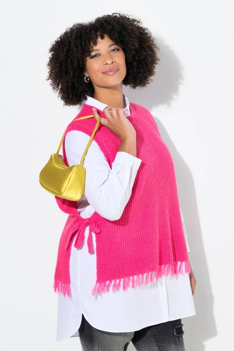 Große Größen Pullunder, Damen, rosa, Größe: 50/52, Synthetische Fasern, Angel of Style von Angel of Style