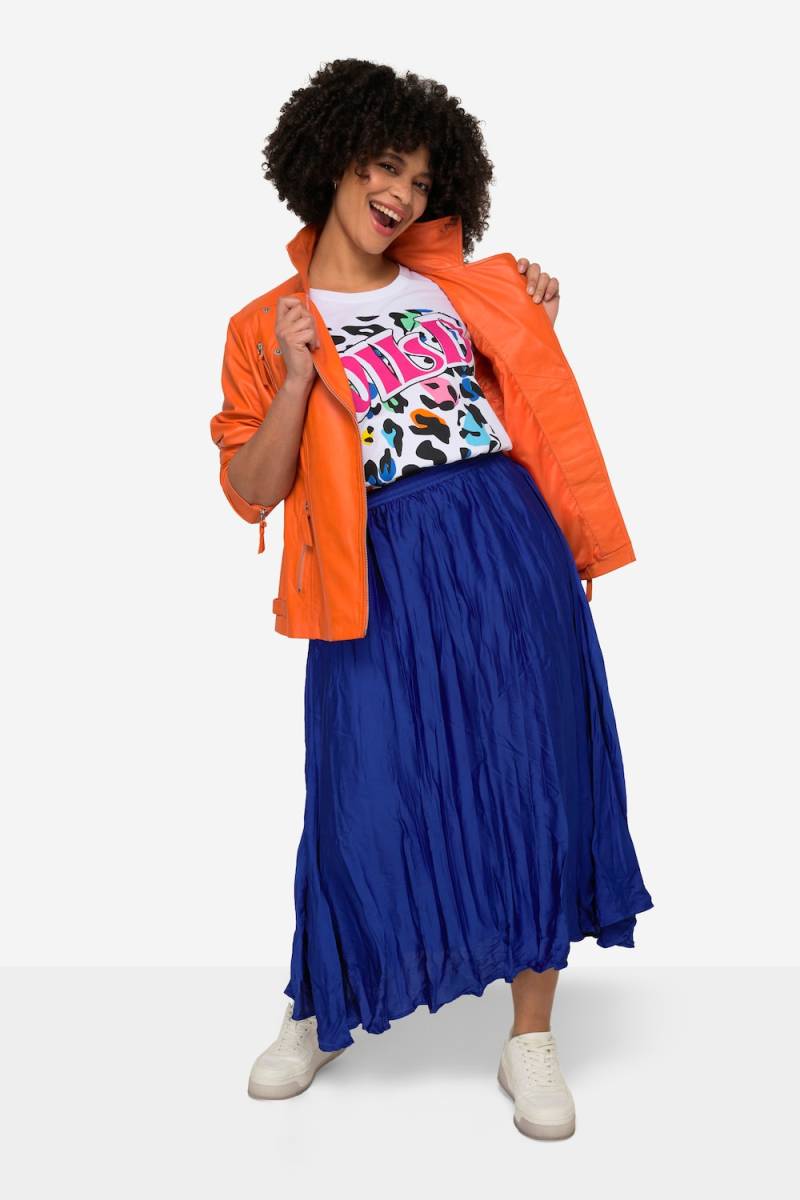 Große Größen Rock, Damen, blau, Größe: 50, Polyester, Angel of Style von Angel of Style