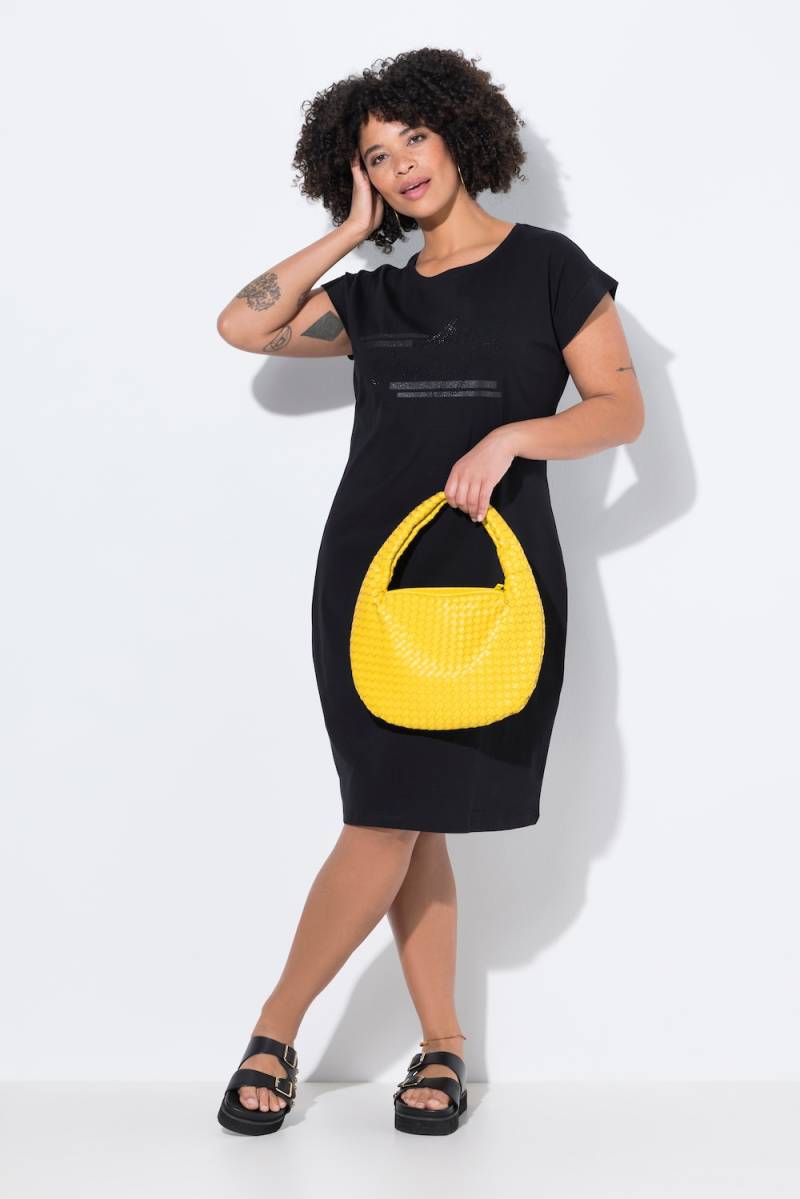 Große Größen Shirtkleid, Damen, schwarz, Größe: 44, Baumwolle, Angel of Style von Angel of Style