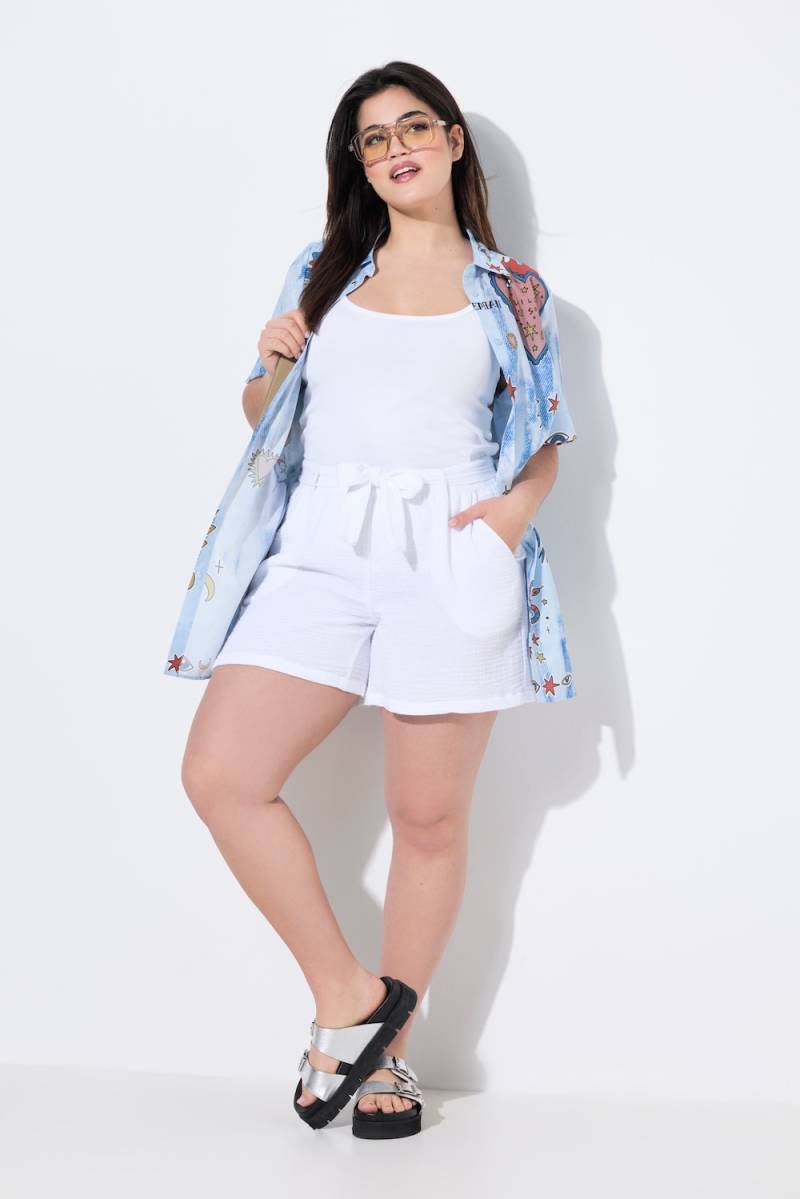 Große Größen Shorts, Damen, weiß, Größe: 42, Baumwolle, Angel of Style Große Größen Shorts, Damen, weiß, Größe: 42, Baumwolle, Angel of Style von Angel of Style